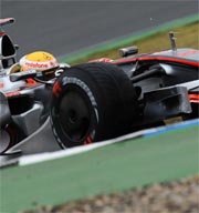 GP Germania: Lewis Hamilton in pole position
