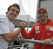 Fernando Alonso: primo giorno di lavoro con la Ferrari